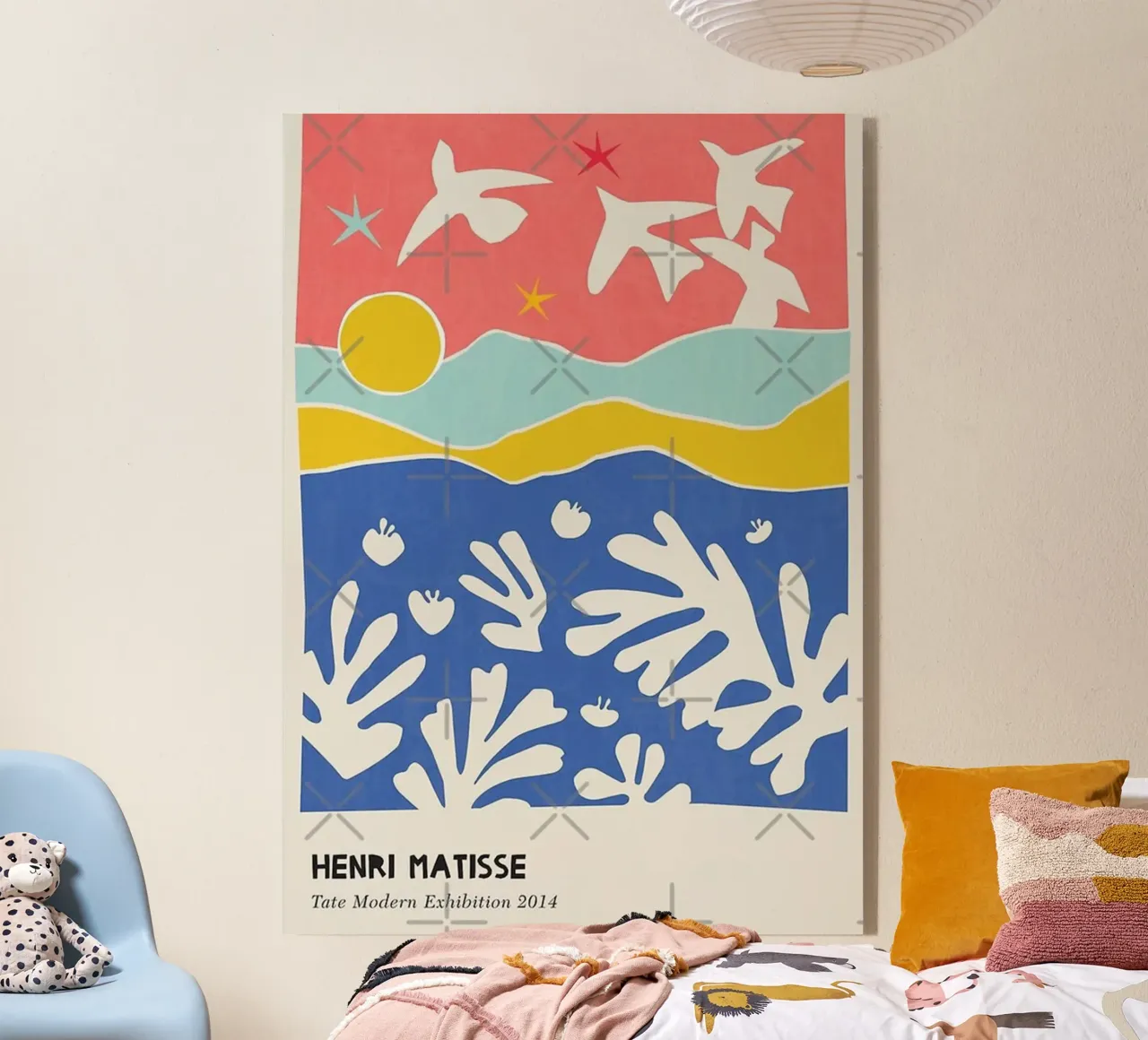 doves flying over the waves during the day acrylic glass by sazkia art