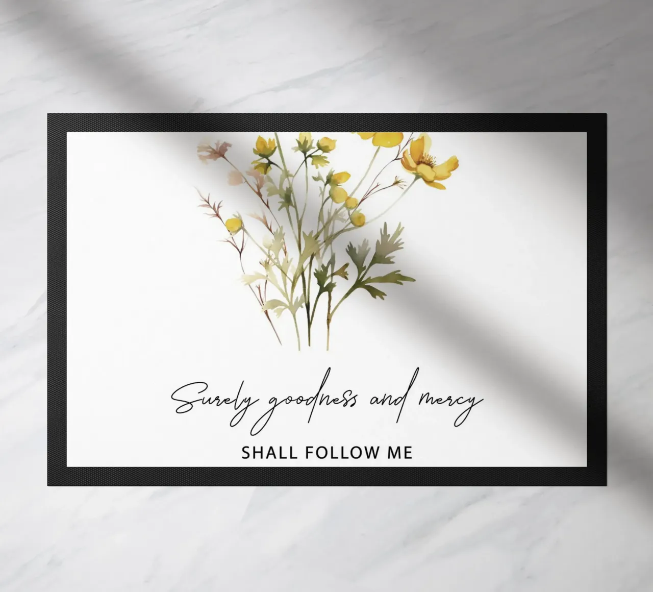 Goodness and Mercy Bloom zerbino da vintageshop