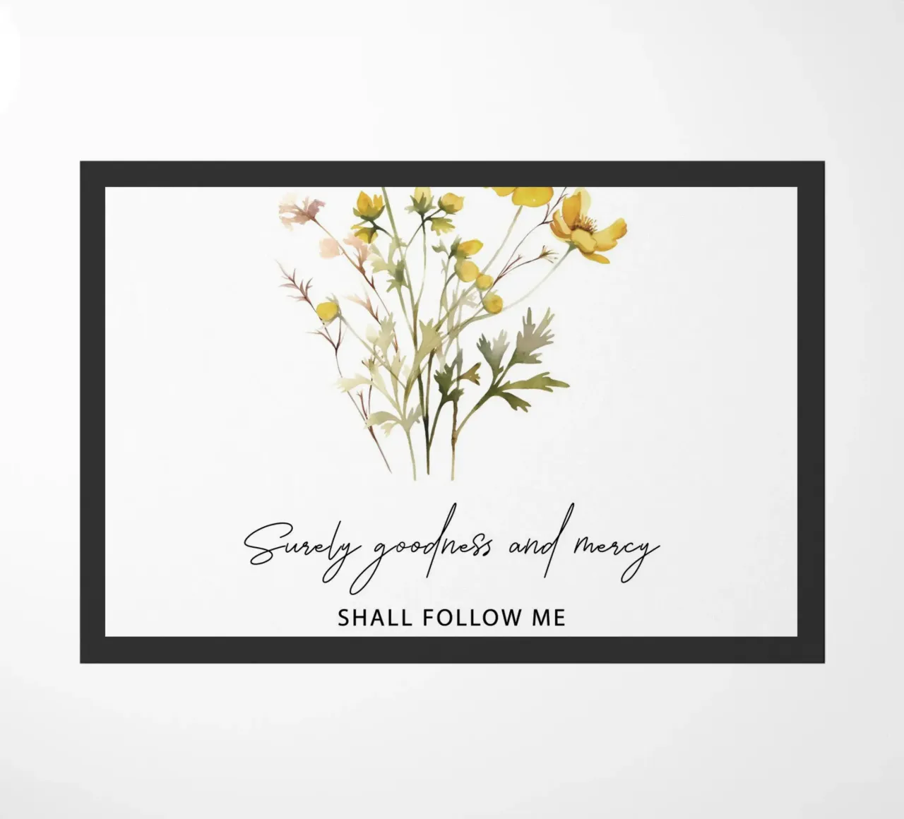Goodness and Mercy Bloom zerbino da vintageshop