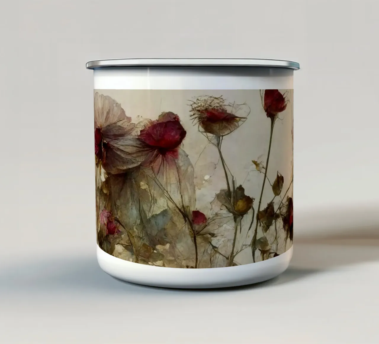 Dry Beauties No 11 tazza in smalto da treechild