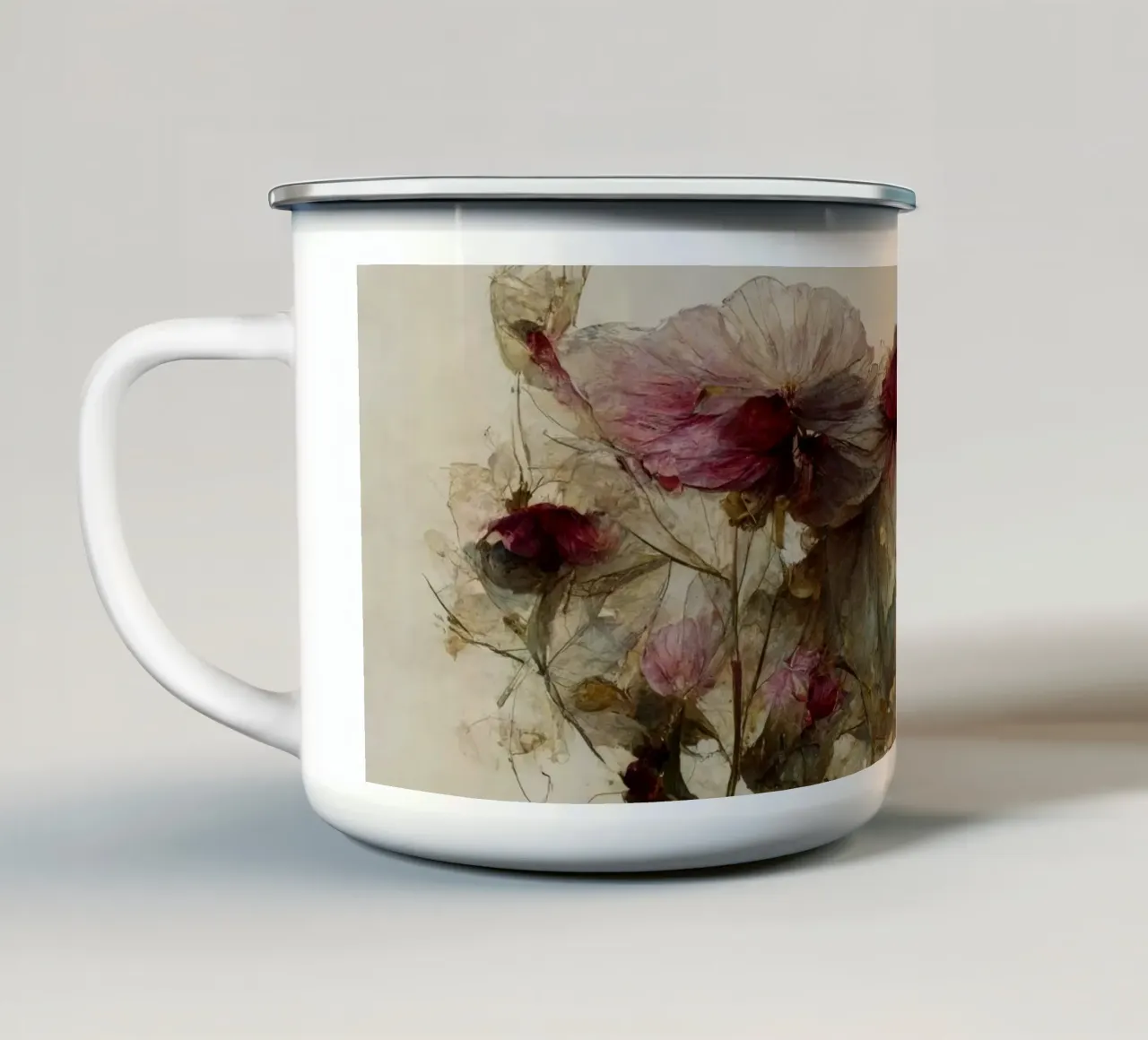 Dry Beauties No 11 tazza in smalto da treechild