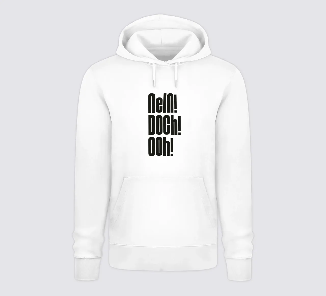 Nein Doch Ohh felpa con cappuccio da Flo Klein