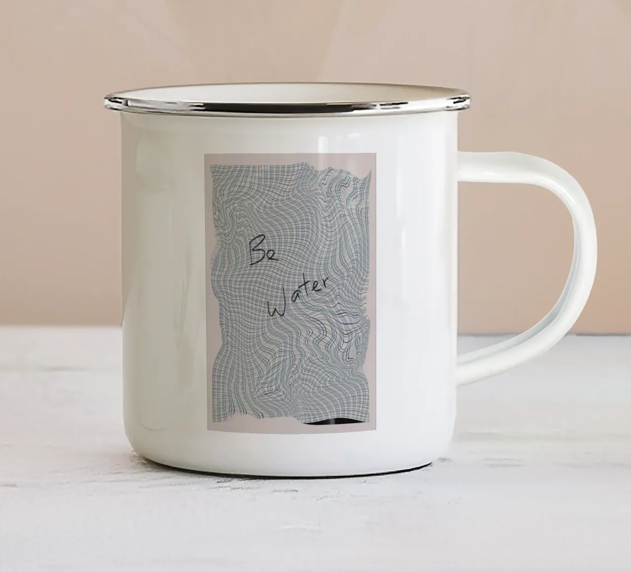 Essere acqua tazza in smalto da Little Dean