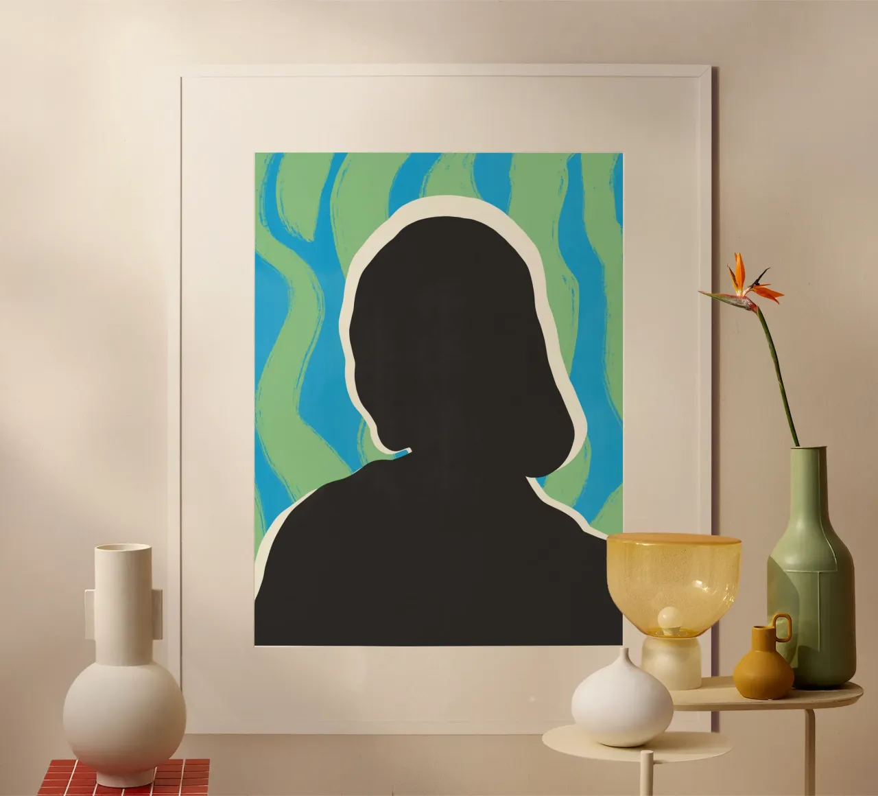 Modello nero 01 poster da Little Dean