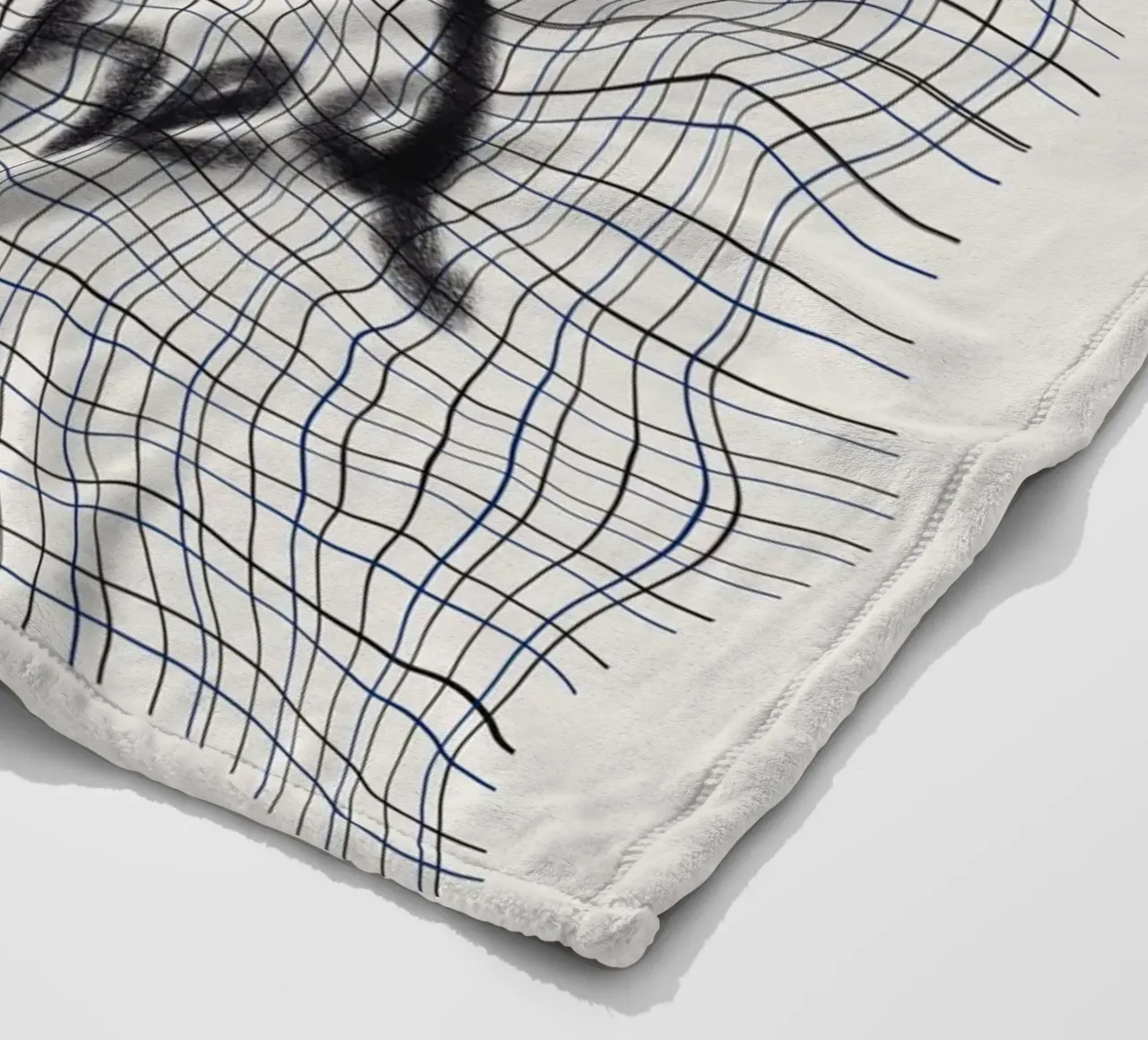 No strings attached fleece blanket by Little Dean