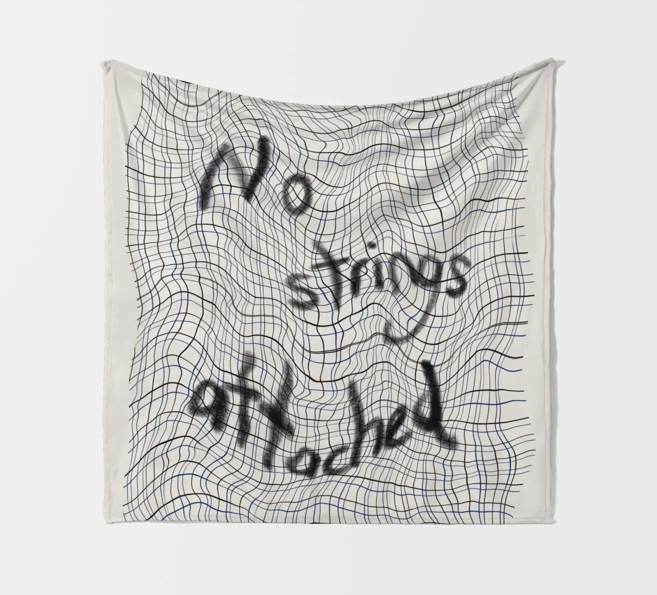 No strings attached fleece blanket by Little Dean