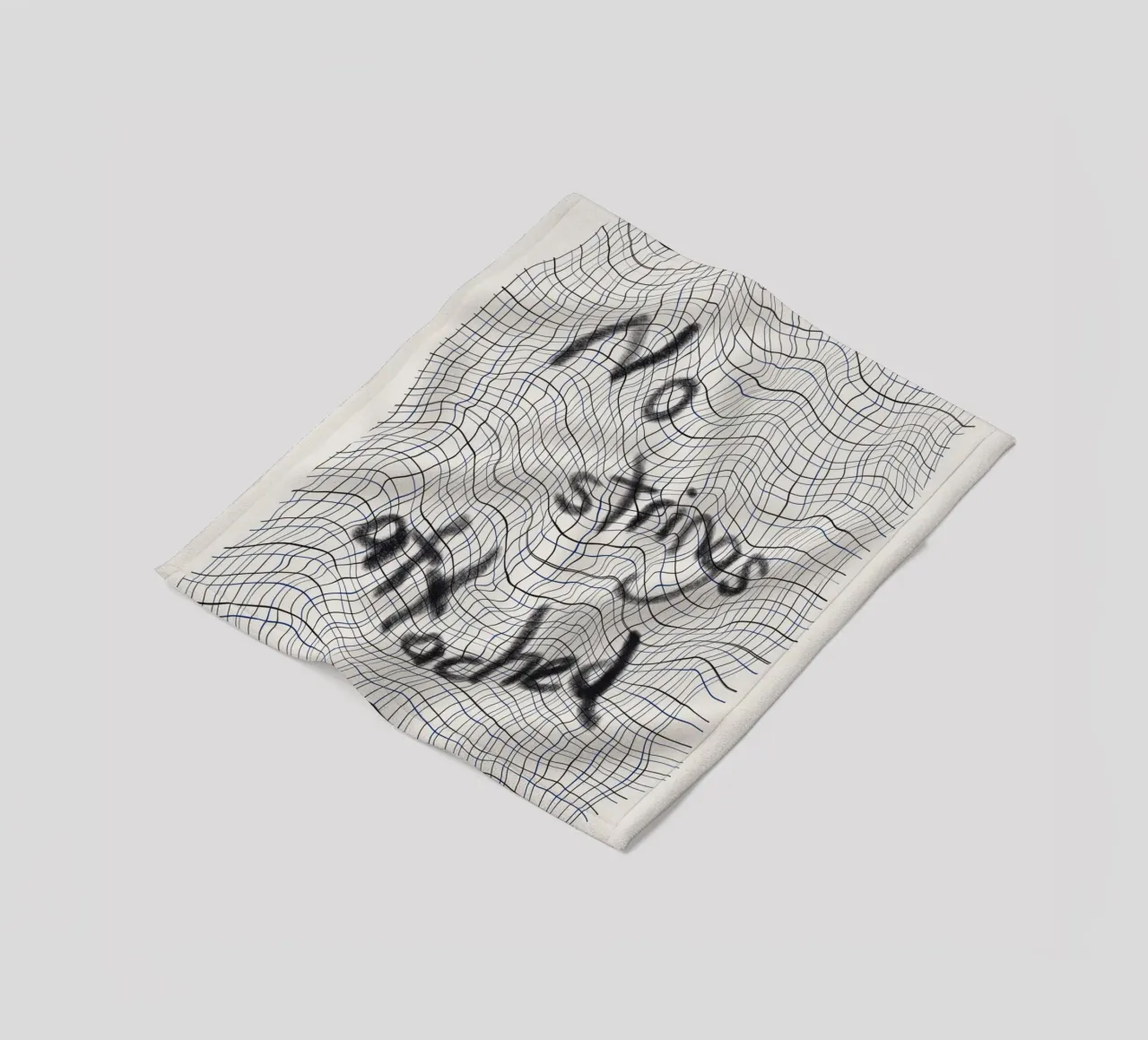 No strings attached fleece blanket by Little Dean