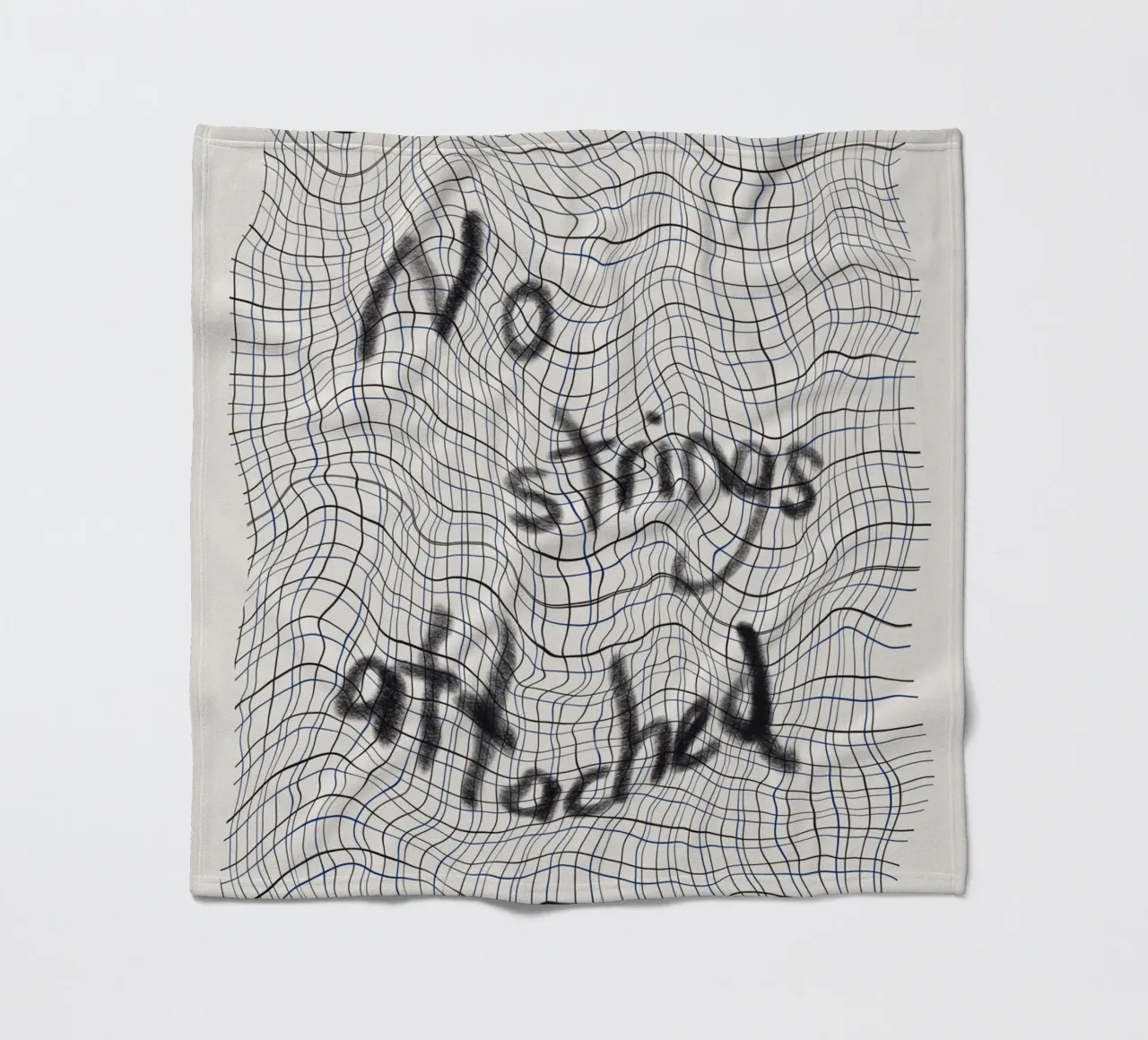 No strings attached fleece blanket by Little Dean