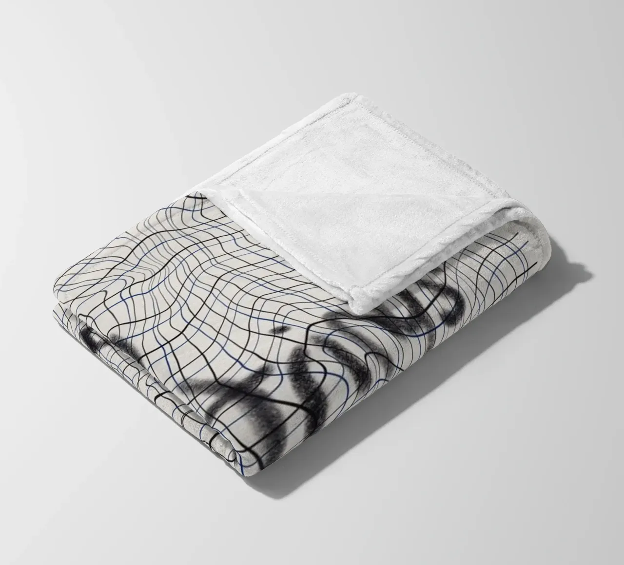 No strings attached fleece blanket by Little Dean