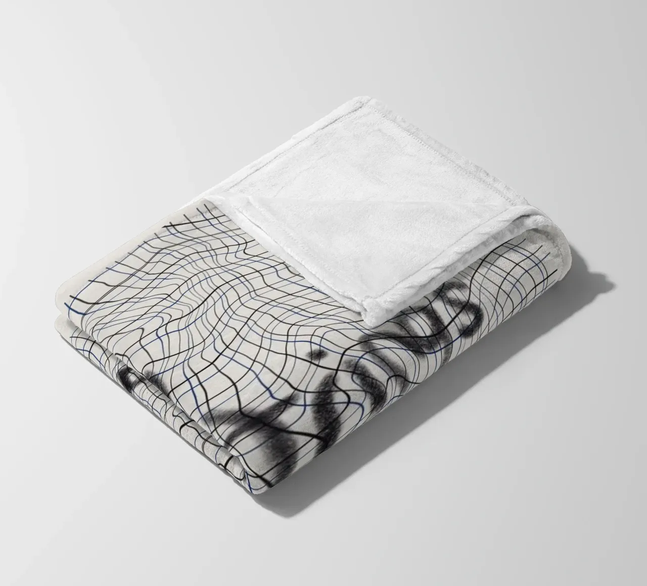 No strings attached fleece blanket by Little Dean