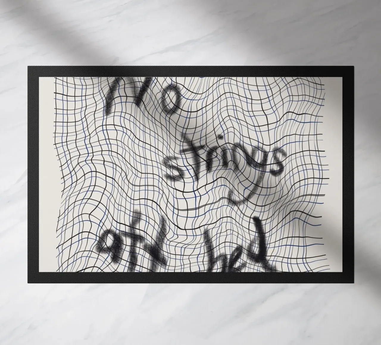No strings attached doormat by Little Dean