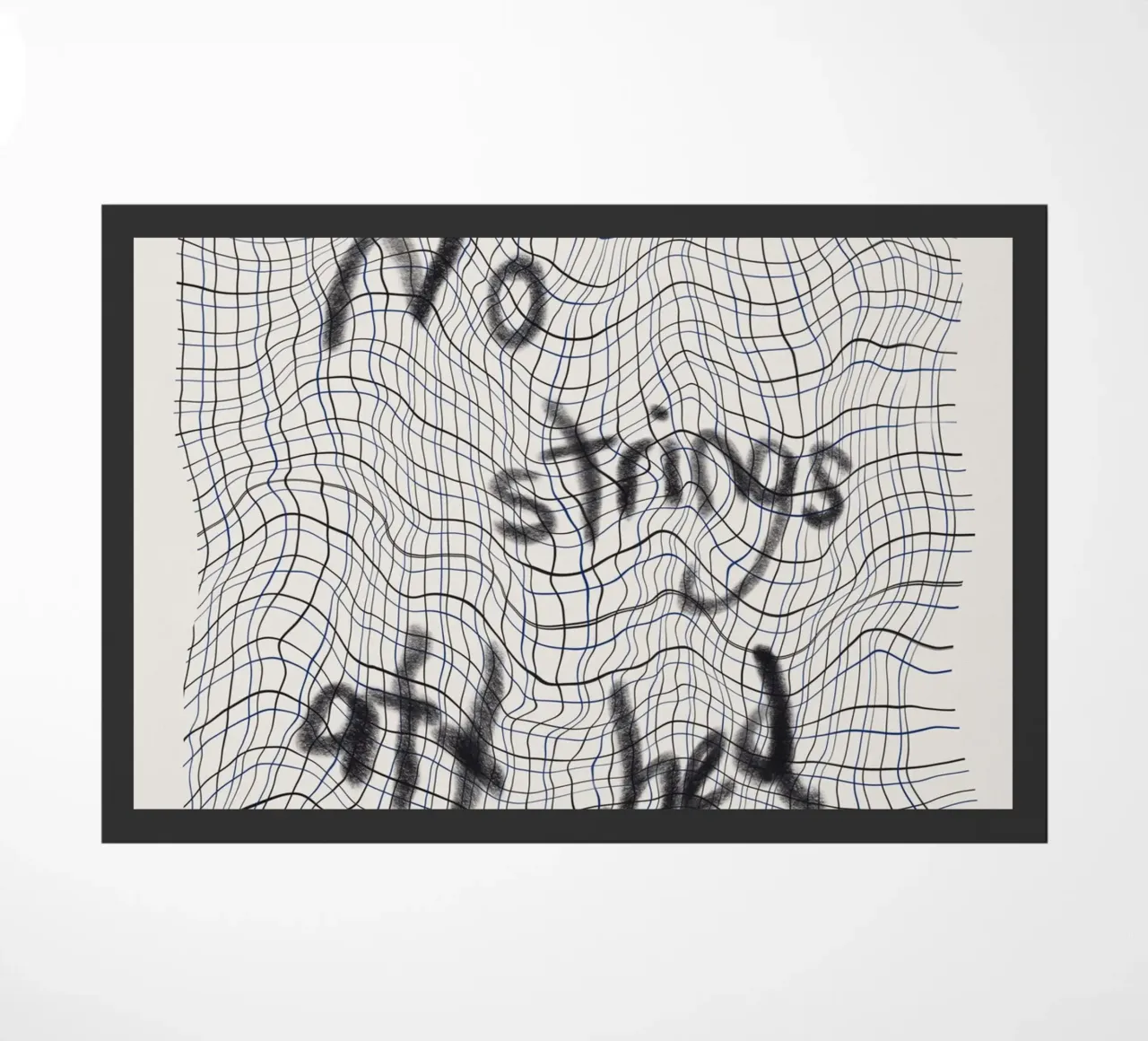 No strings attached doormat by Little Dean