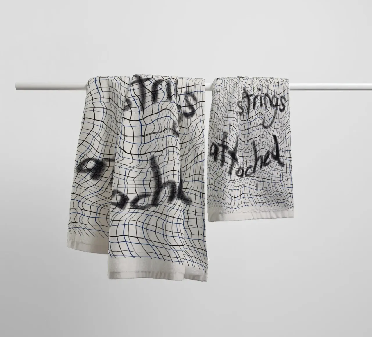 No strings attached towel by Little Dean