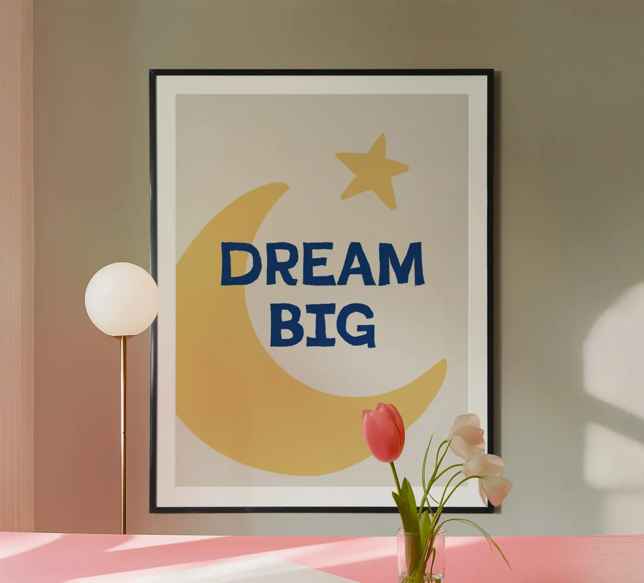 Dream Big poster by we line studio - art