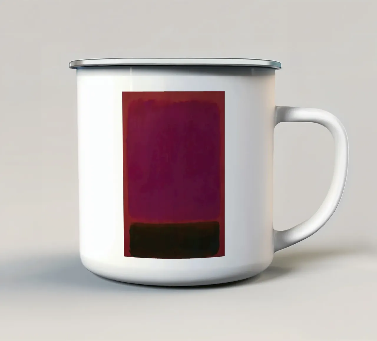 Mark Rothko Senza titolo 1967 tazza in smalto da Lile Shop