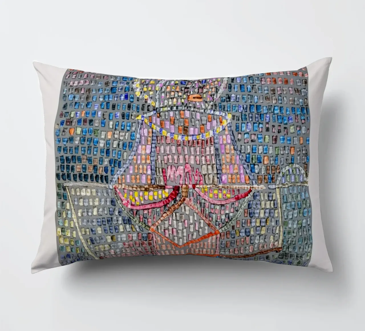 Paul Klee Ragazzo in maschera 1931 cuscino da Lile Shop