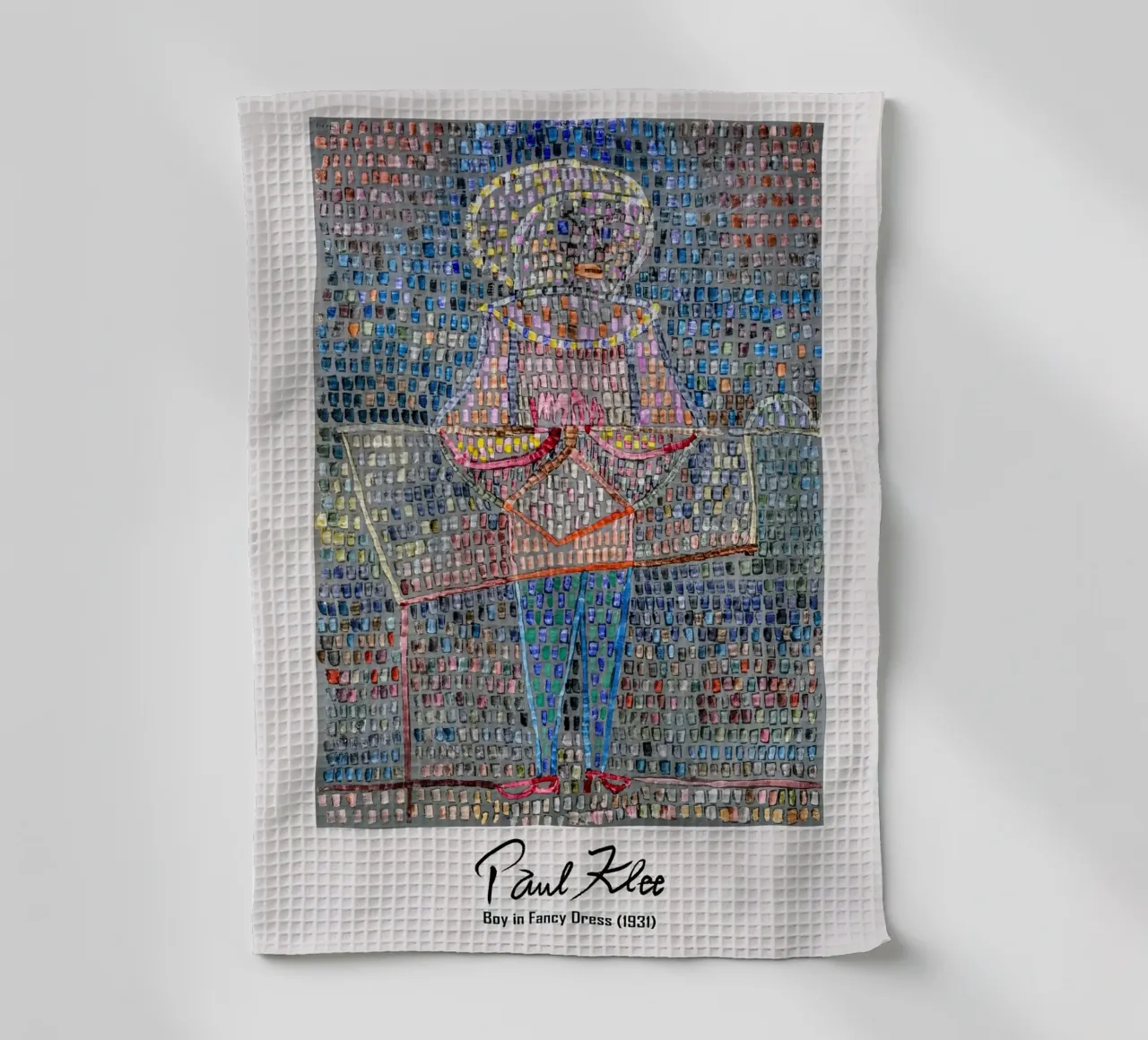 Paul Klee Ragazzo in maschera 1931 canovaccio da cucina da Lile Shop