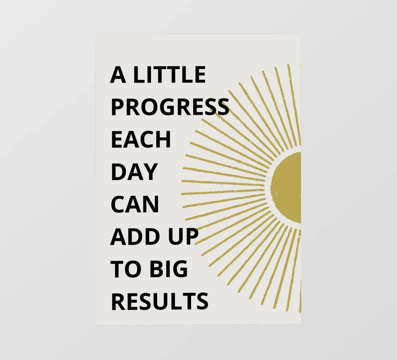 Positive Affirmations telo in pvc da ramosashop