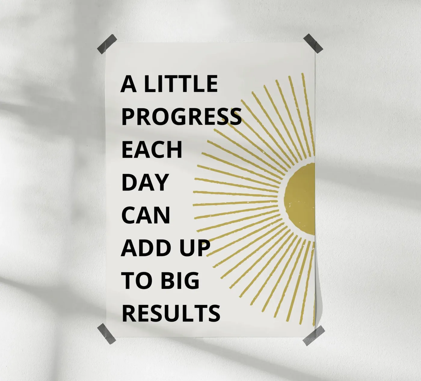 Positive Affirmations poster da ramosashop