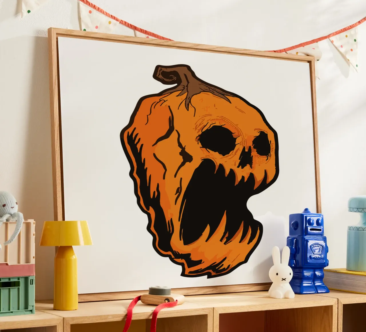 Pumpkin eerie plexiglass da edsonramosart