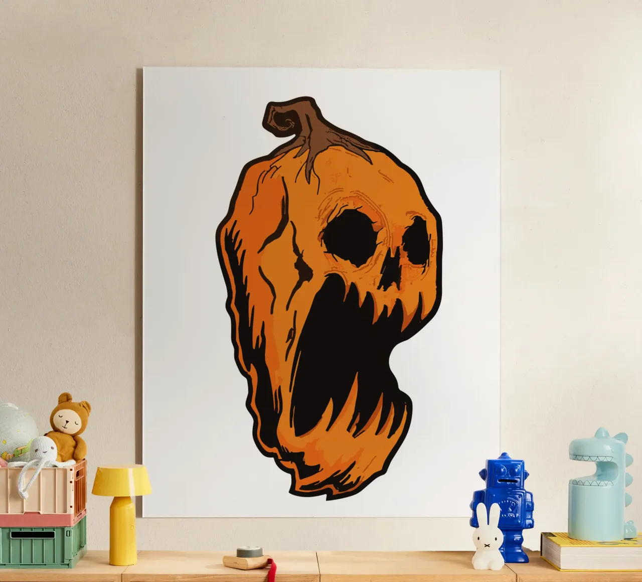 Pumpkin eerie plexiglass da edsonramosart