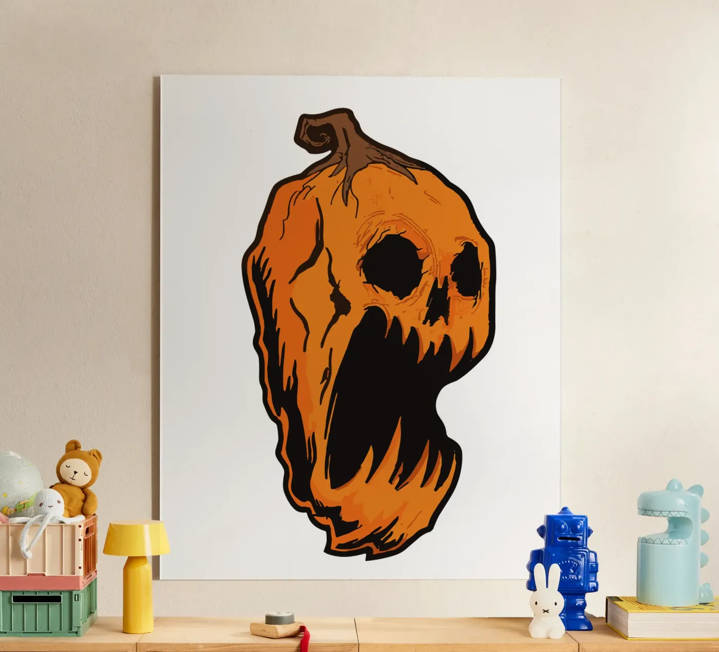 Pumpkin eerie plexiglass da edsonramosart