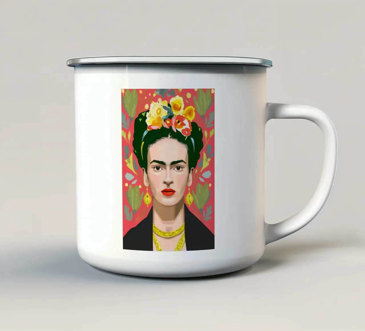 Forever Frida tazza in smalto da Clara August