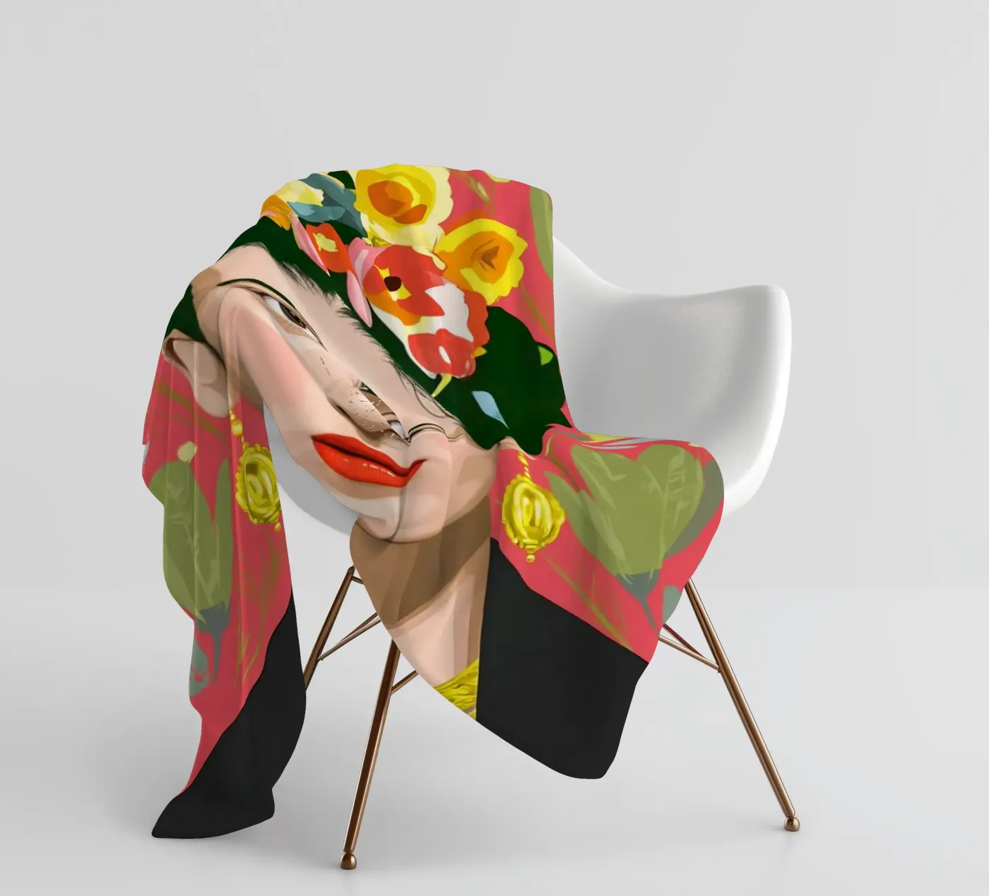 Forever Frida Fleecedecke von Clara August
