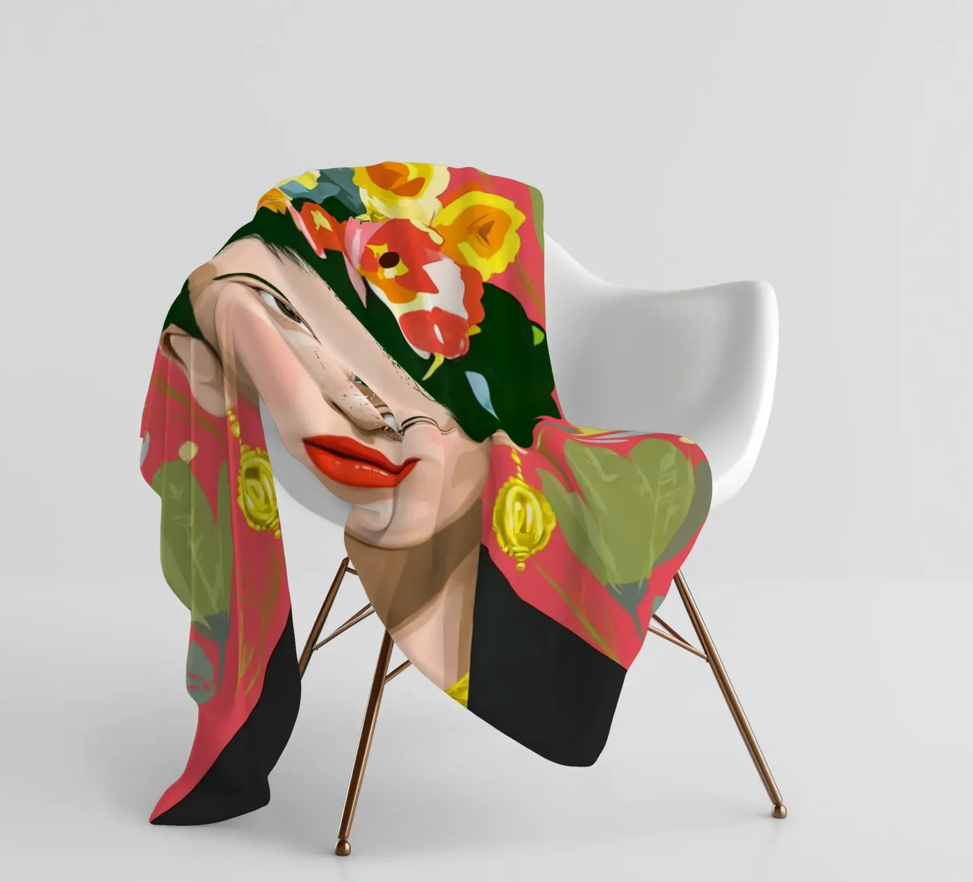 Forever Frida Fleecedecke von Clara August