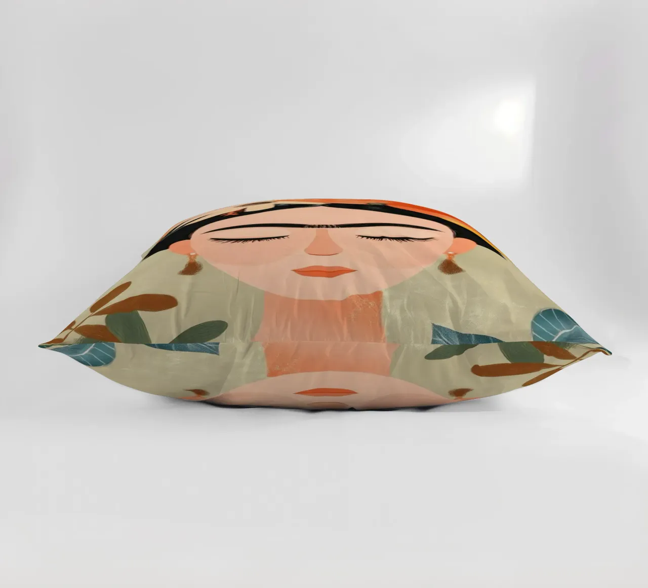 Frida en Silencio decorative cushion by Clara August