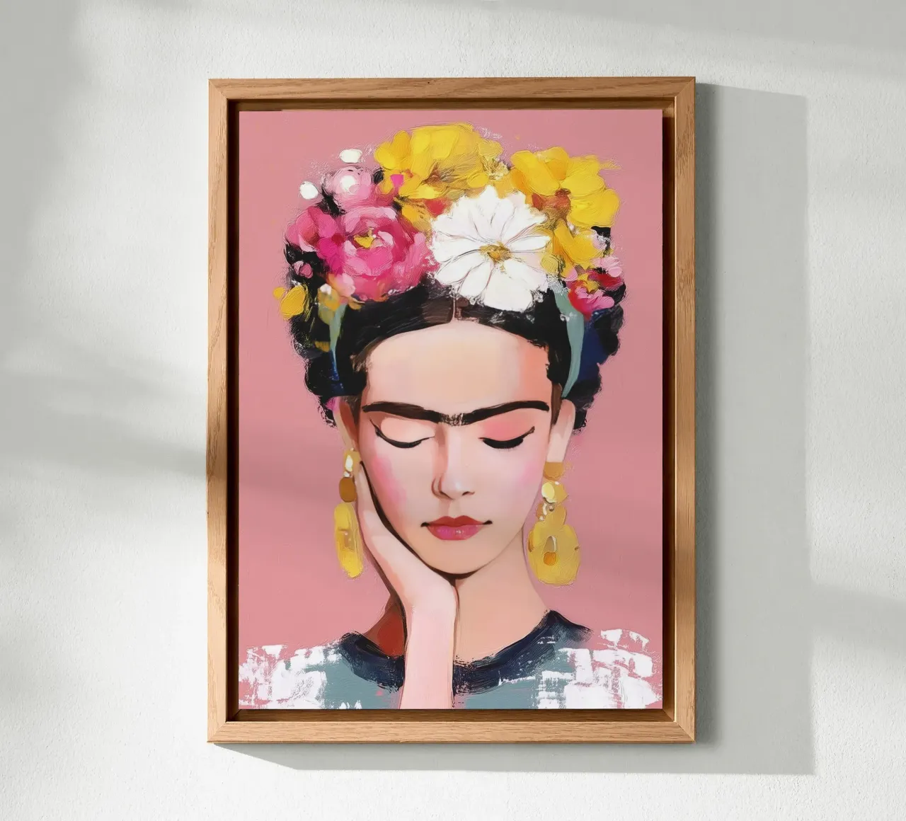 Frida in Pink Grace forex plate by Clara August