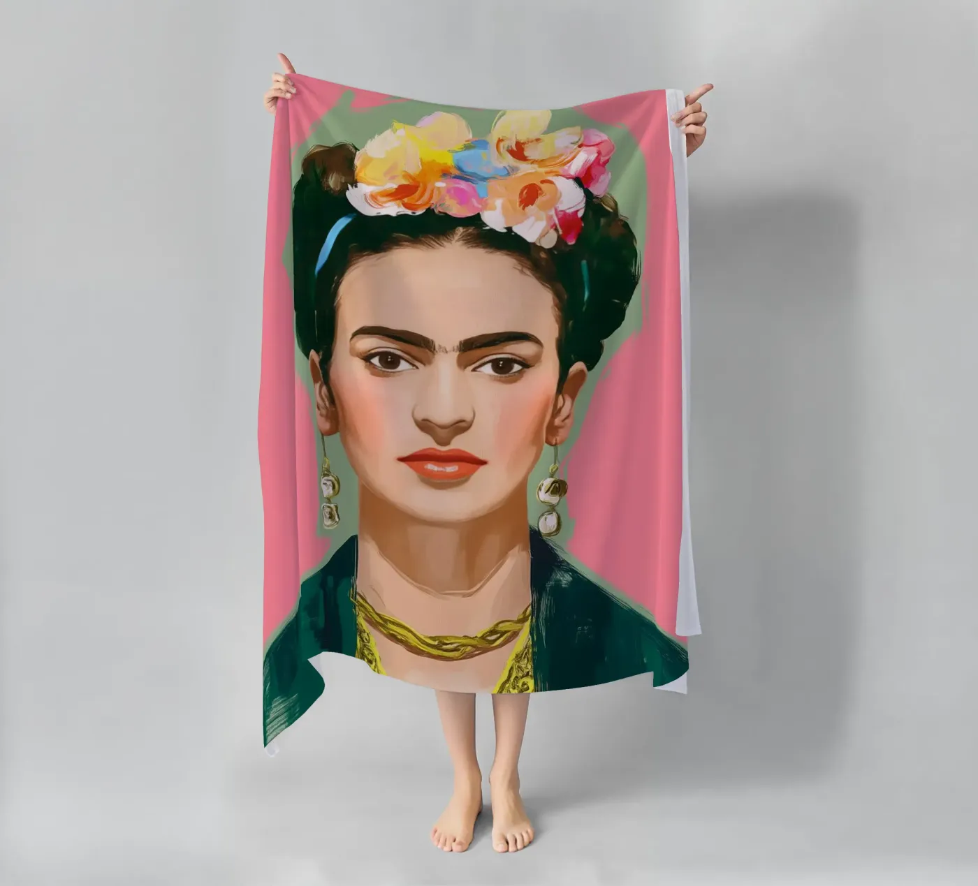 Frida Rosa telo mare da Clara August