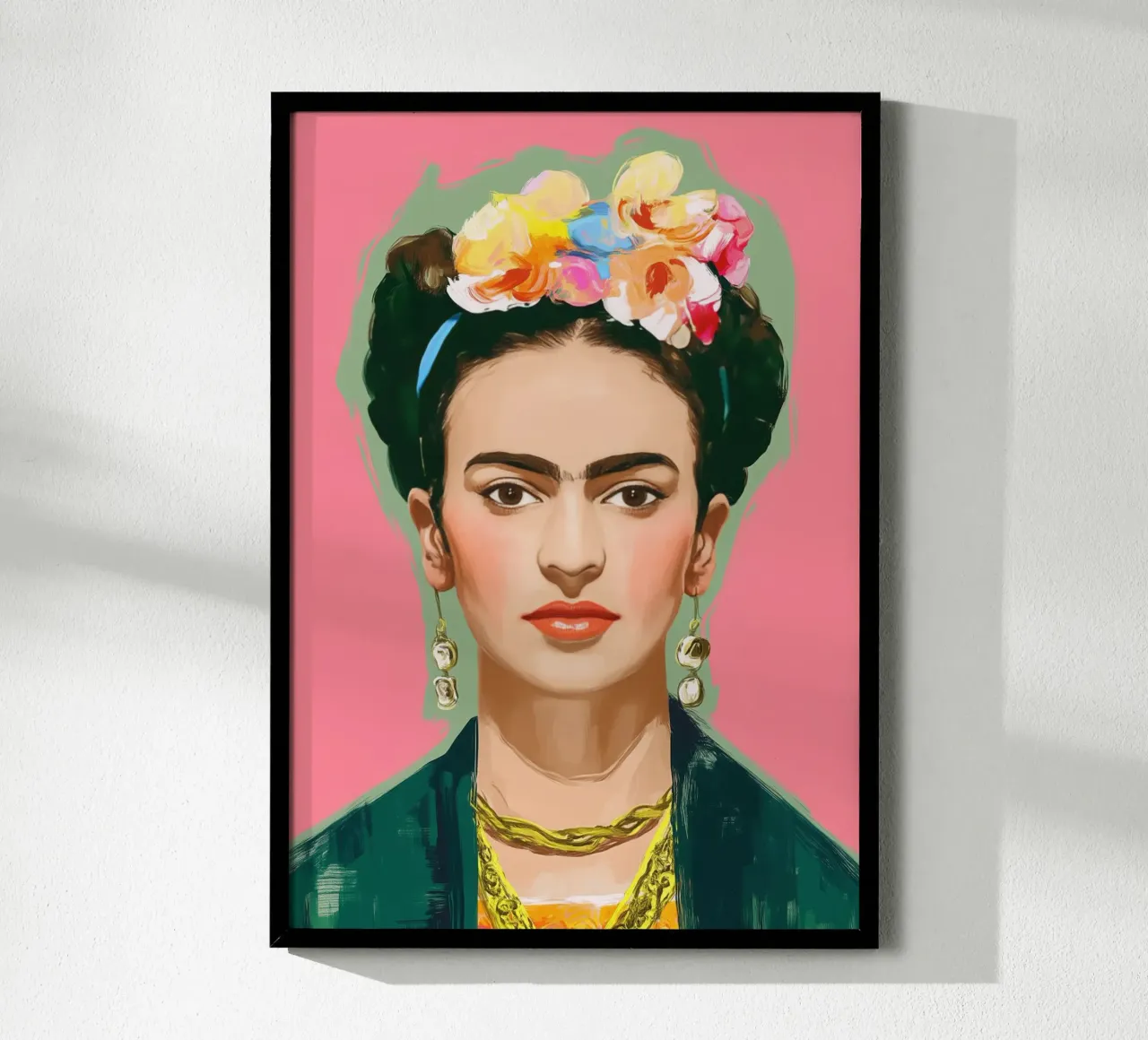 Frida Rosa poster da Clara August