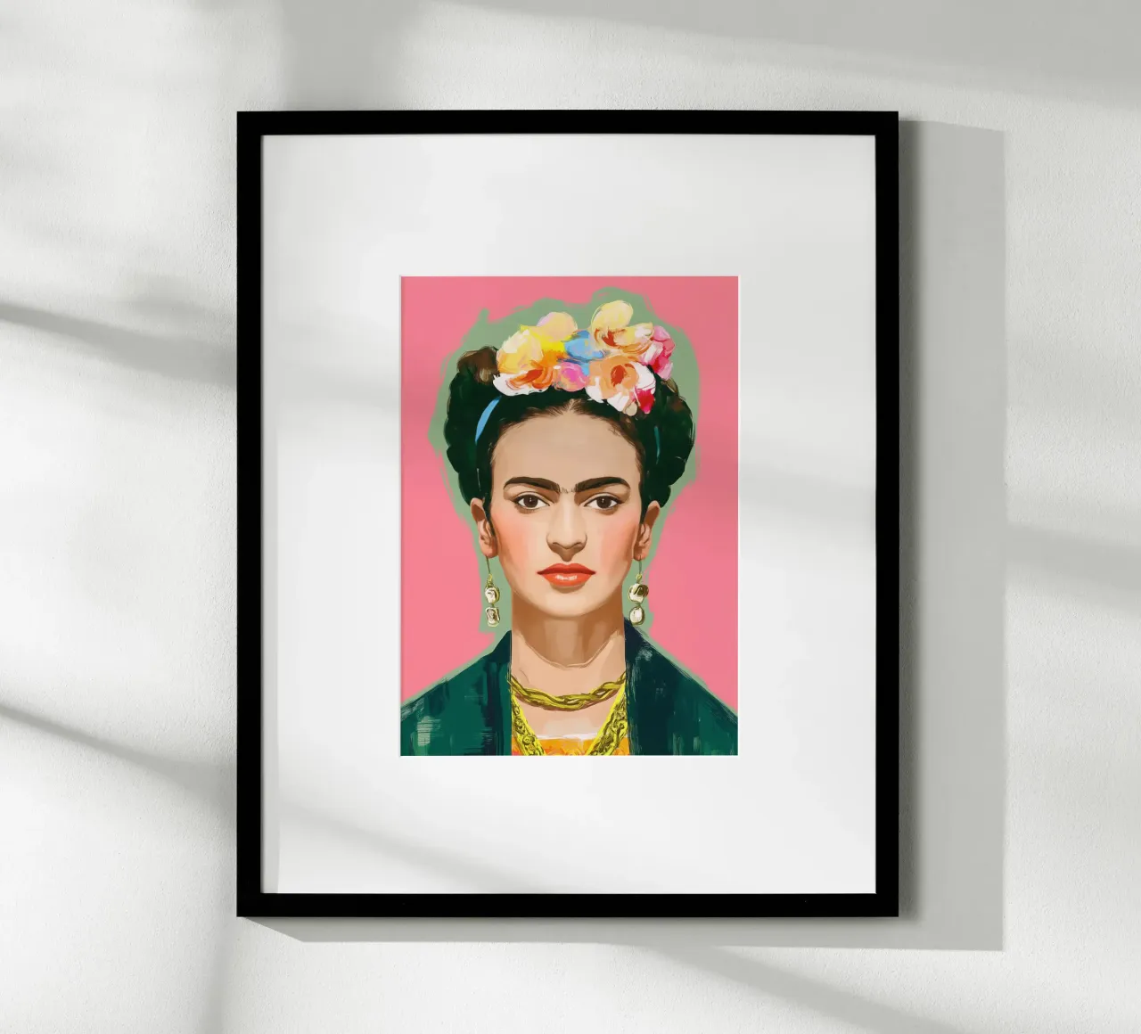 Frida Rosa poster da Clara August