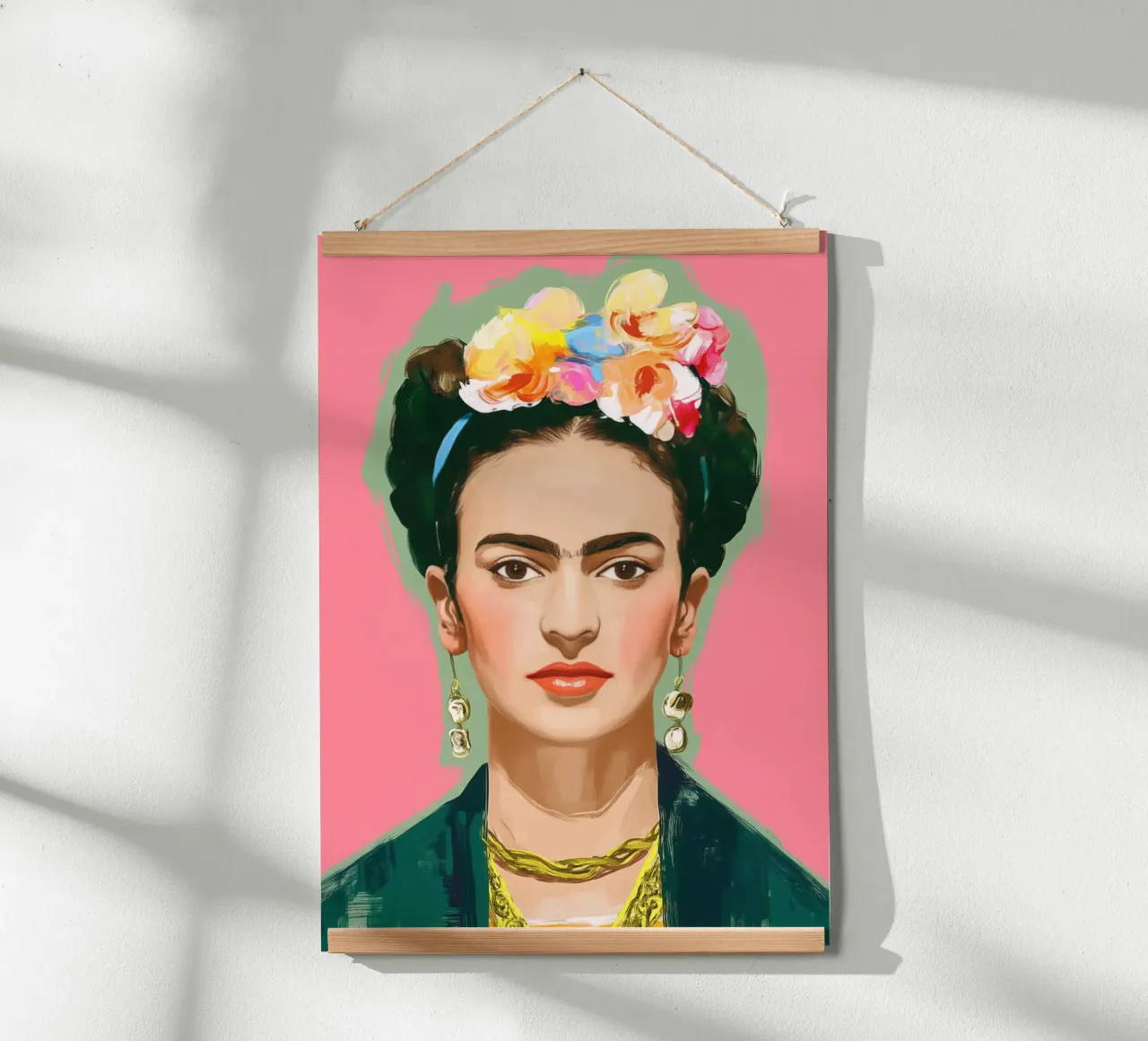 Frida Rosa poster da Clara August