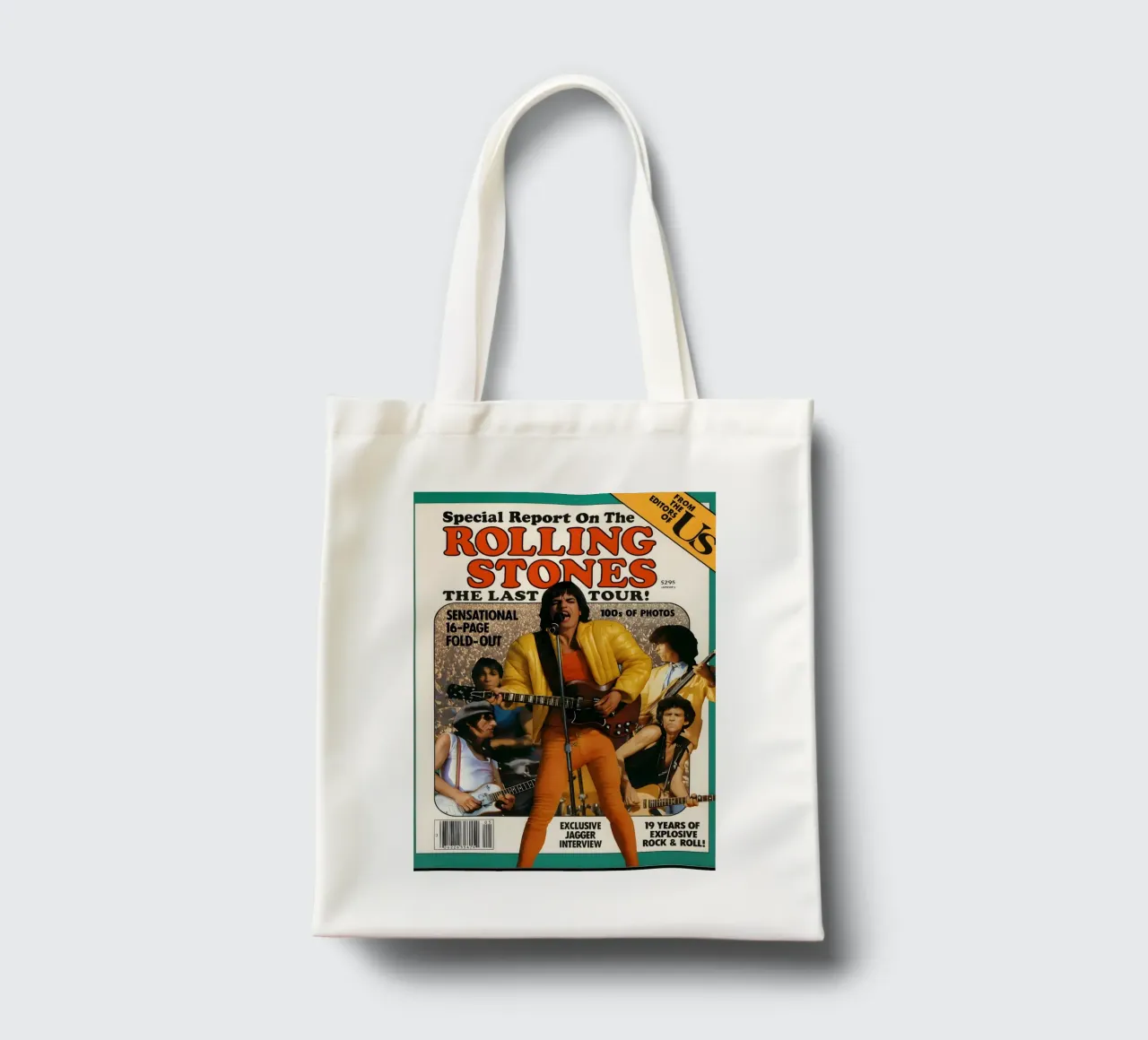 Rolling Stone 1981 US Magazine Special Report borsa in juta da DGUnder