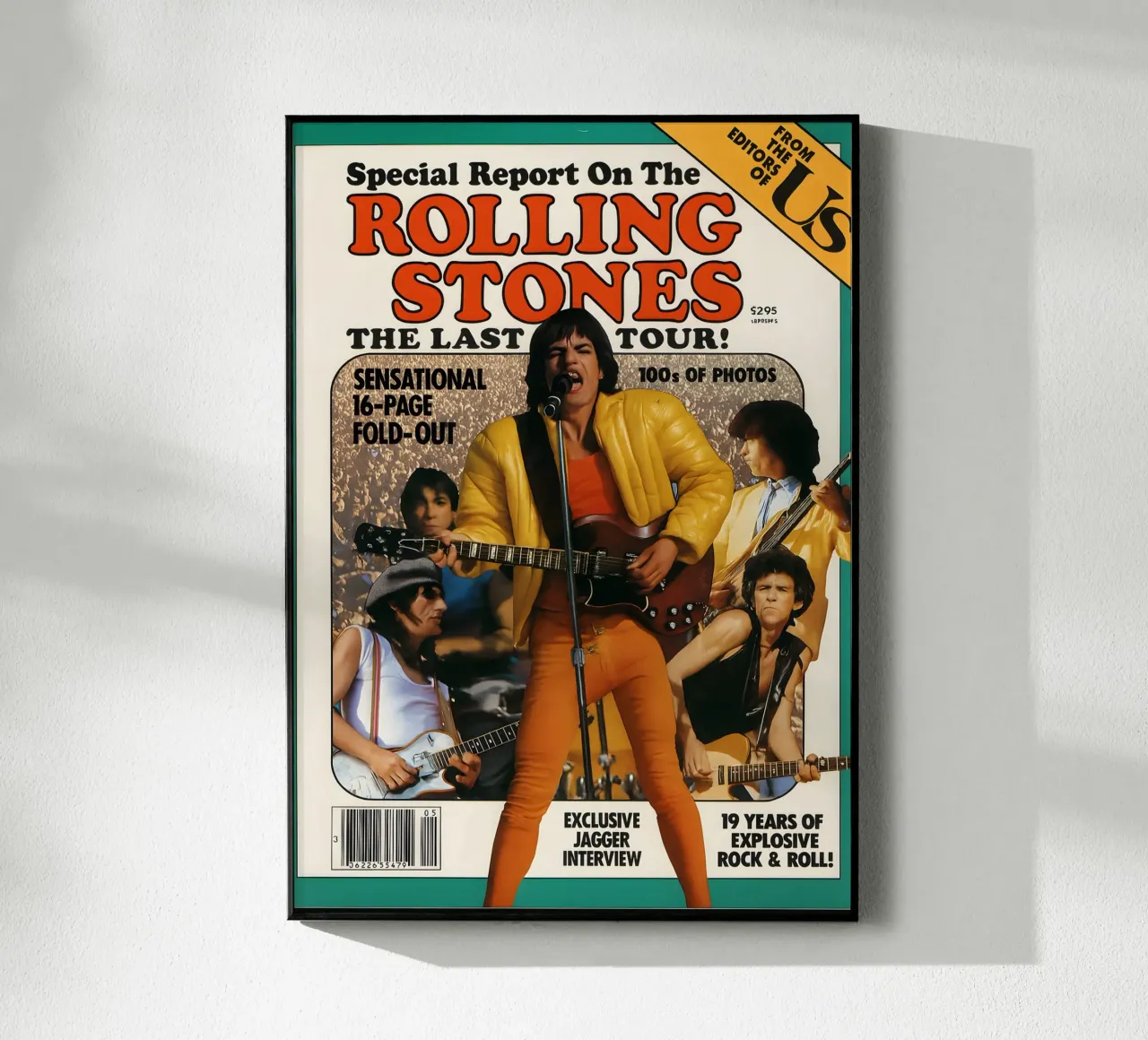 Rolling Stone 1981 US Magazine Special Report plexiglass da DGUnder