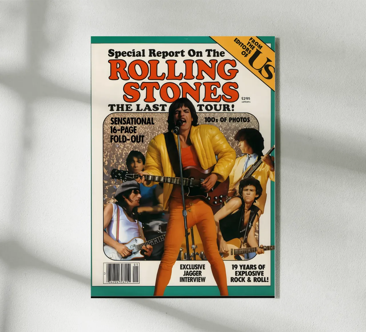 Rolling Stone 1981 US Magazine Special Report plexiglass da DGUnder