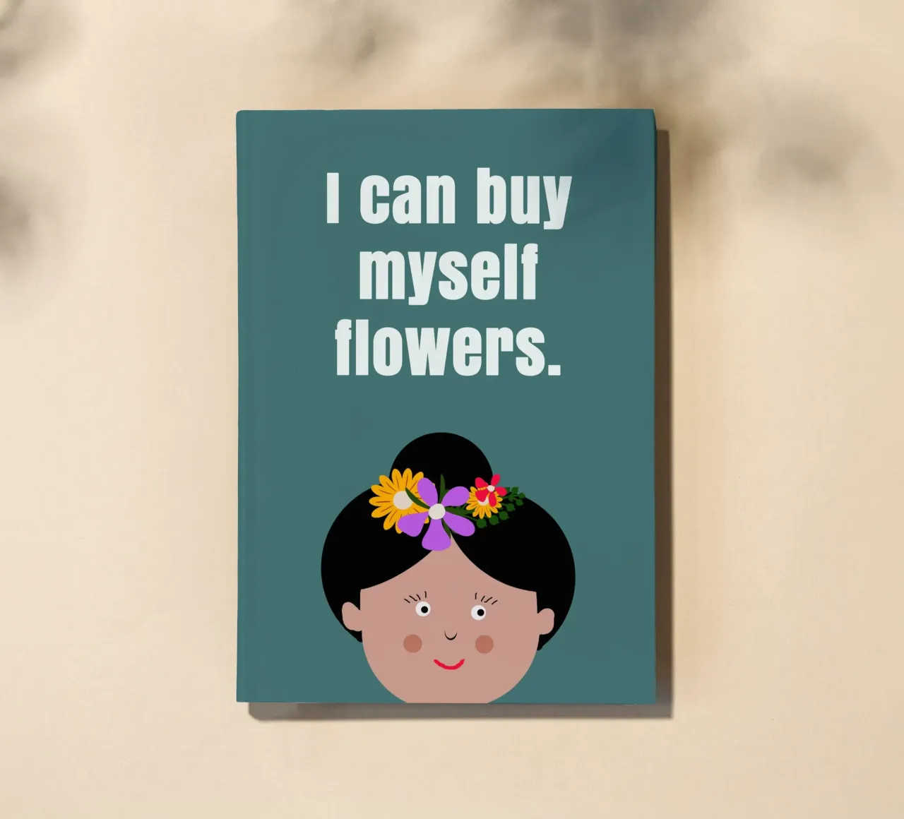 Posso comprarmi dei fiori (ragazza) diario da maramirage