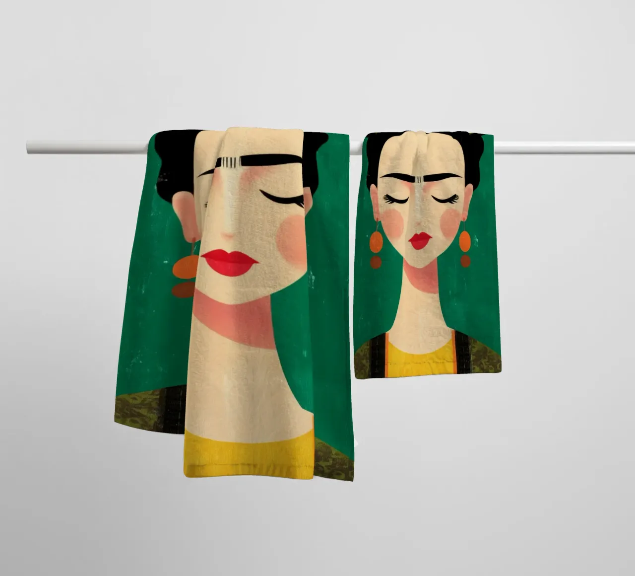 Frida Serenata badhanddoek van Clara August