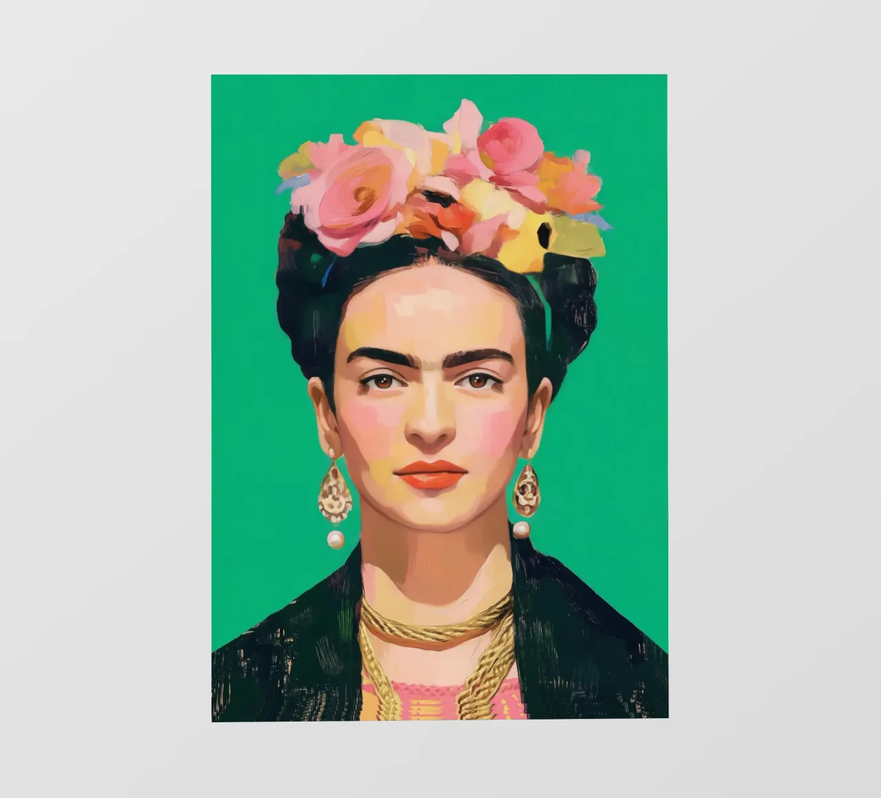 Frida Verde telo in pvc da Clara August