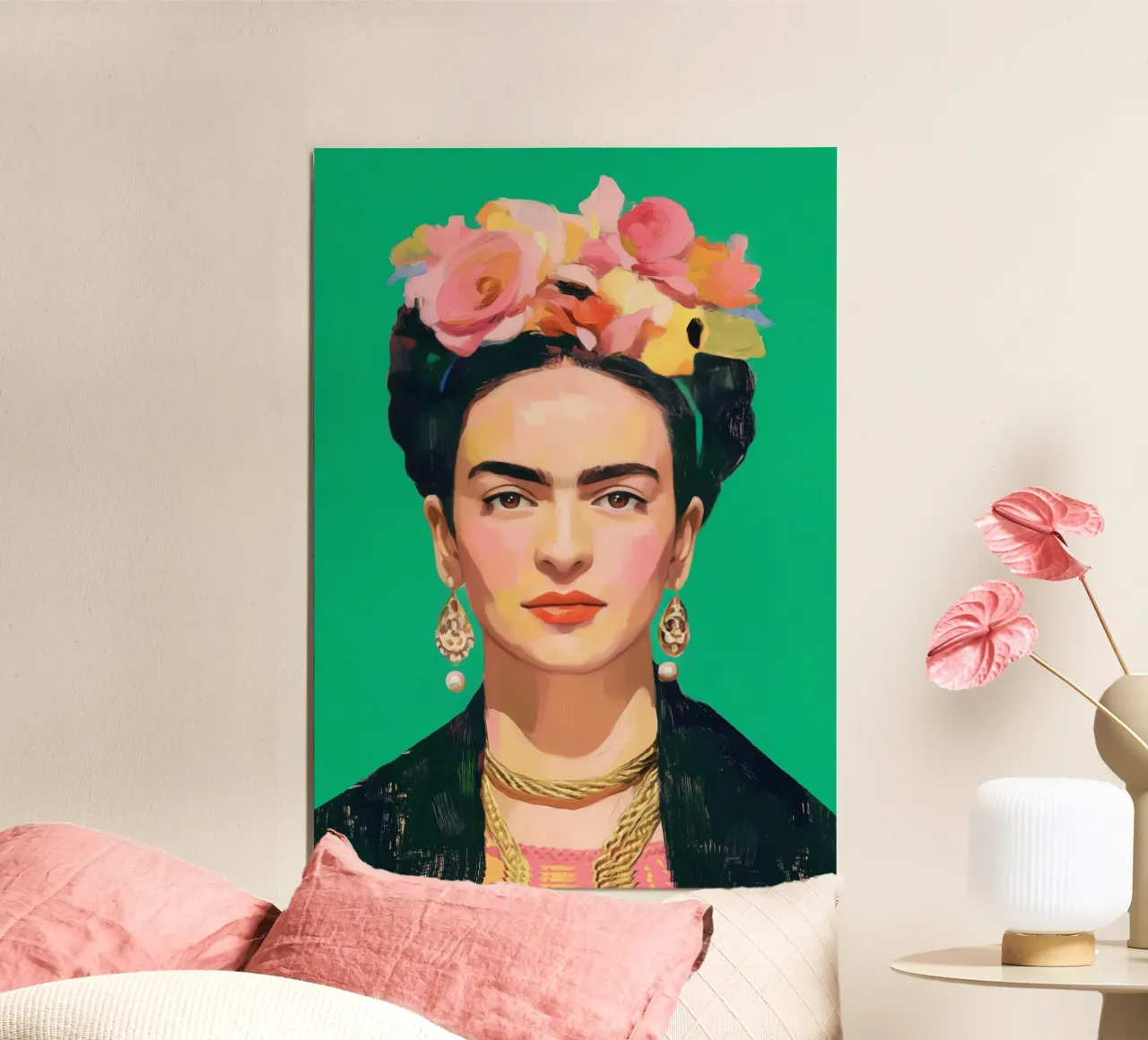 Frida Verde poster da Clara August