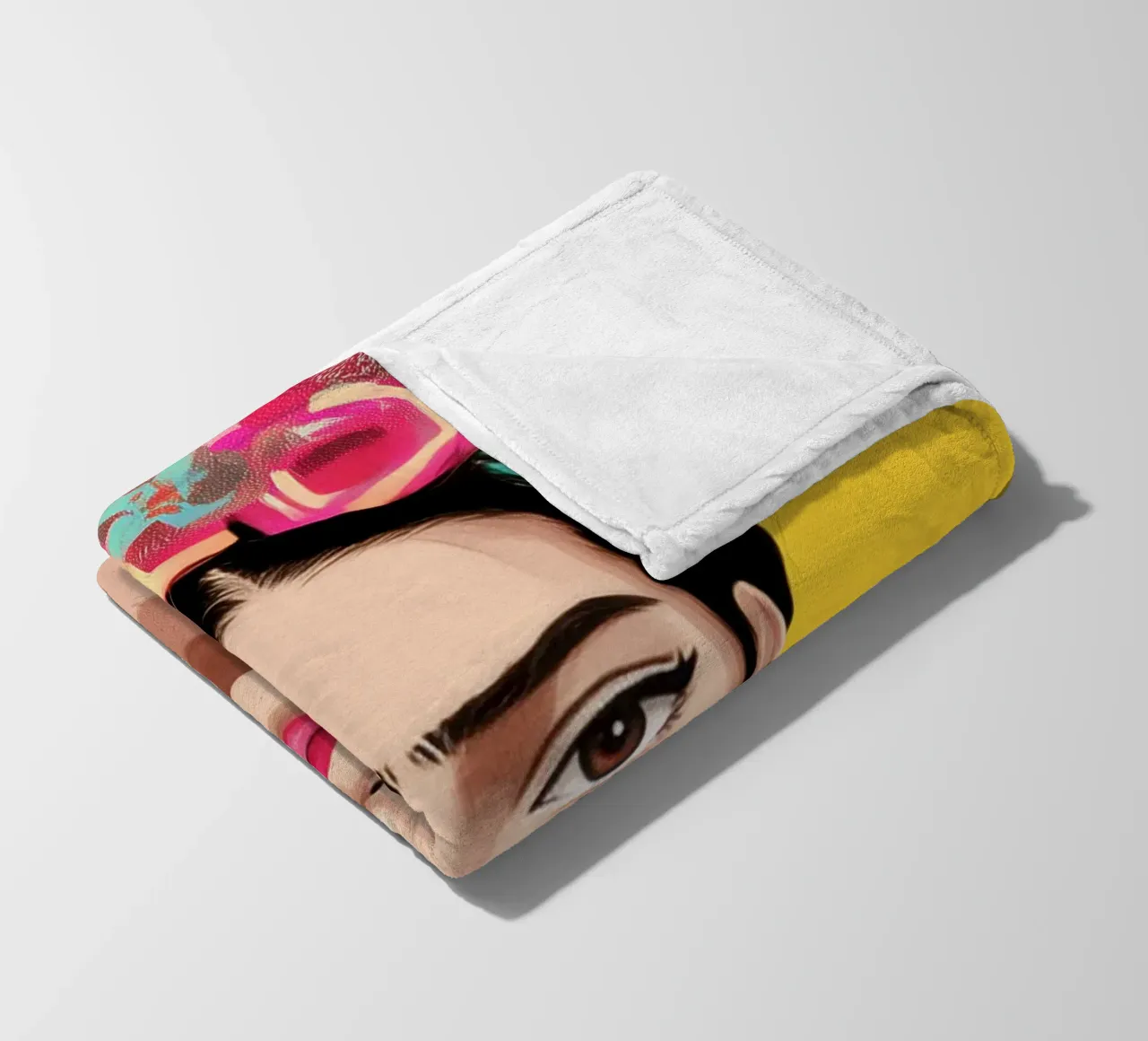 Frida Vive Aquí coperta in pile da Clara August