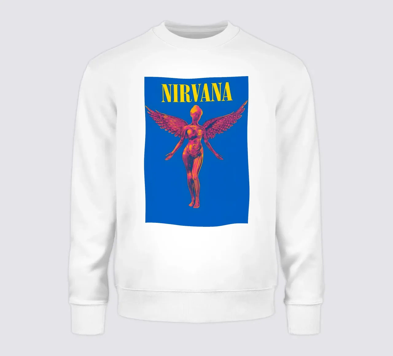 SAARAV Nirvana Concert Poster Kurt Cobain Rock Music Aesthet sudadera de DGUnder
