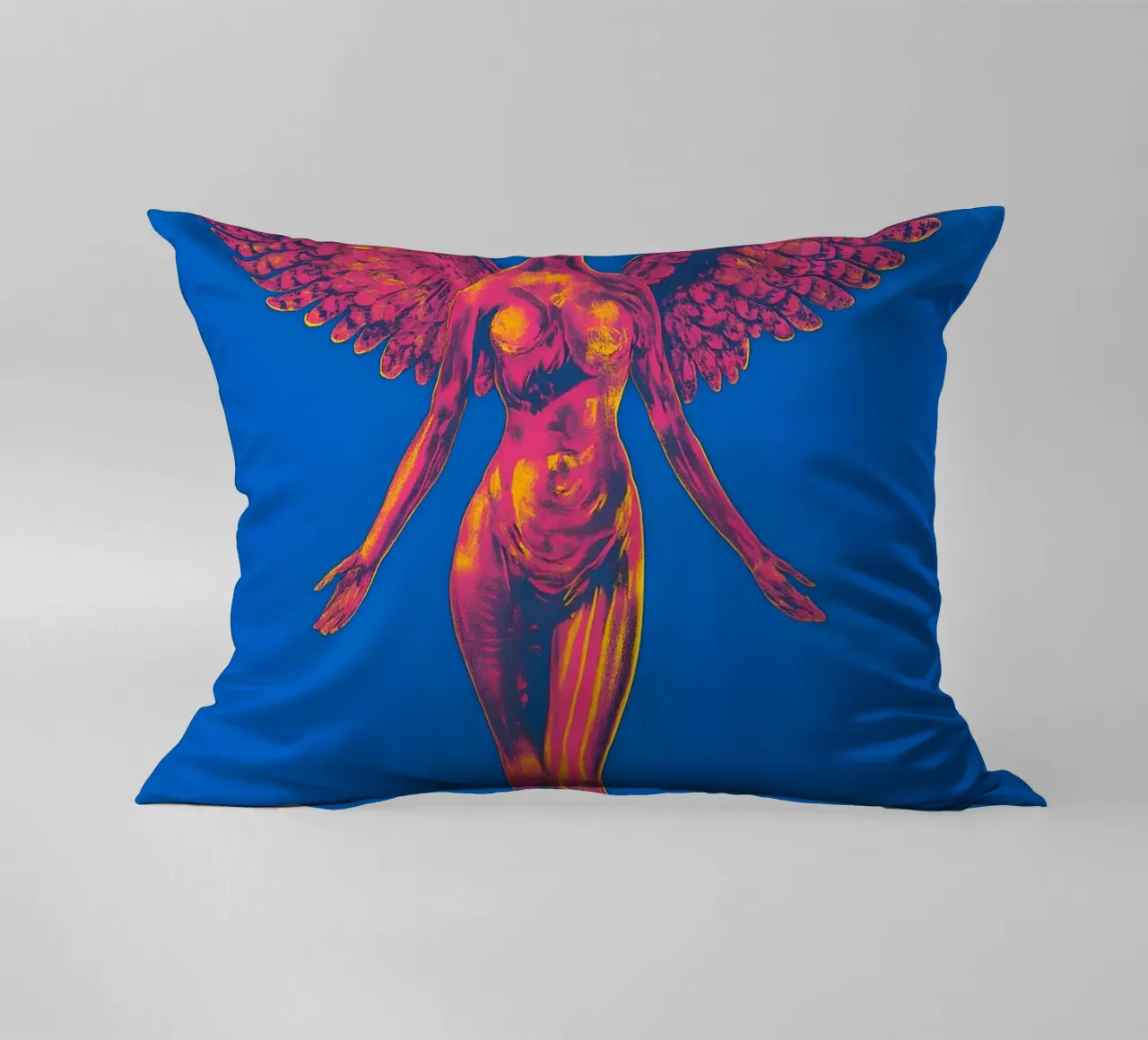 SAARAV Nirvana Concert Poster Kurt Cobain Rock Music Aesthet decorative cushion by DGUnder
