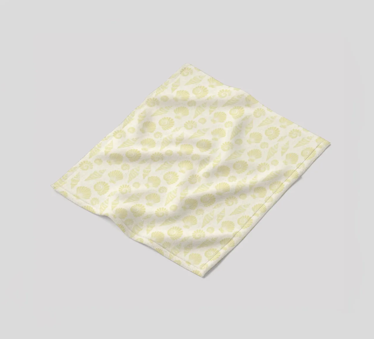 Conchiglie giallo burro coperta in pile da SilverPegasus