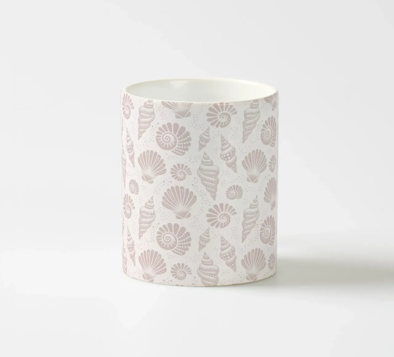 Conchiglie color grigio tazza in ceramica da SilverPegasus