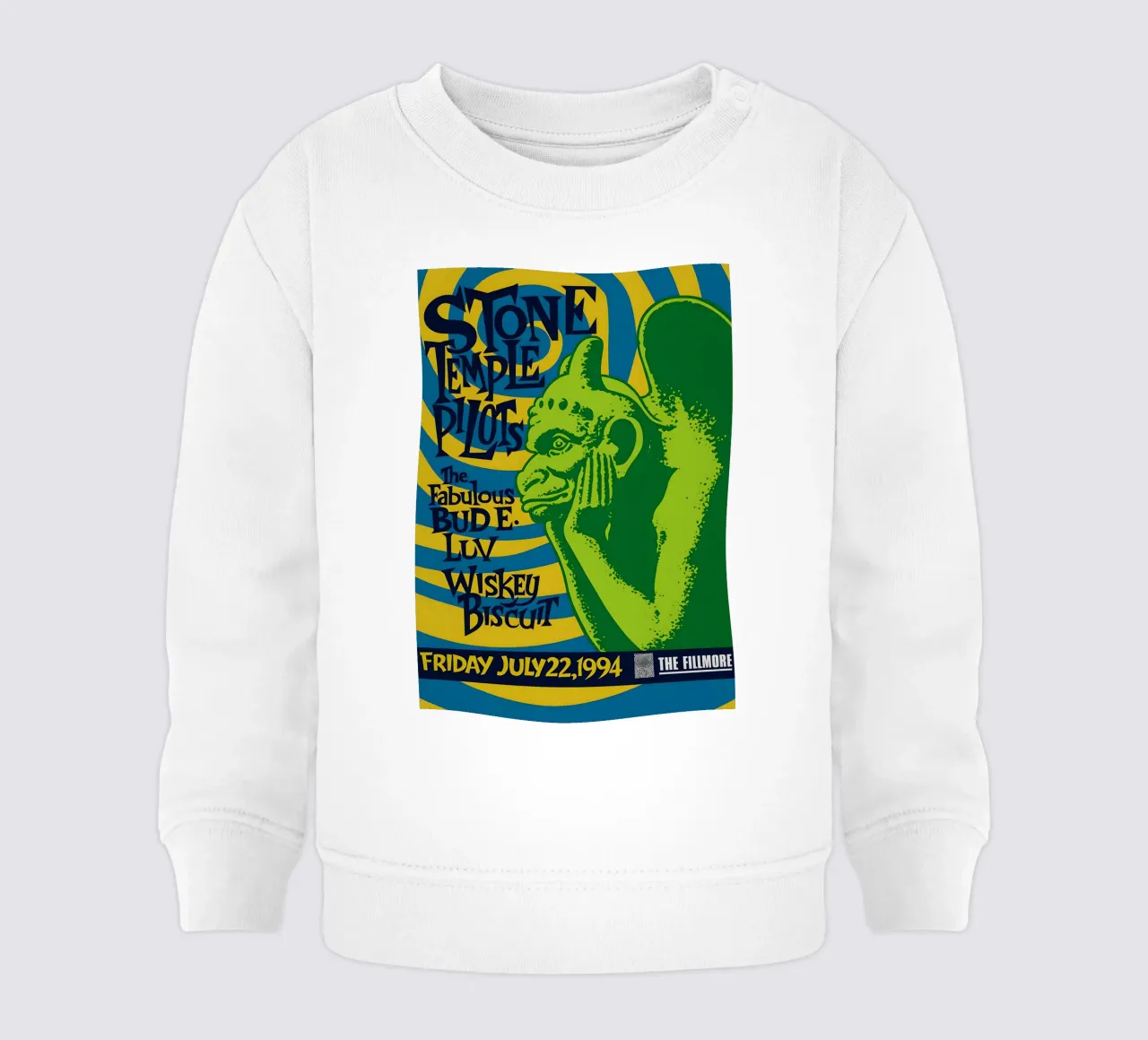 Stone Temple Pilots Fillmore 1994 Mini Concert baby sweatshirt by DGUnder