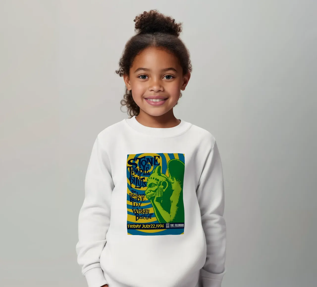 Stone Temple Pilots Fillmore 1994 Mini Concert kids sweatshirt by DGUnder
