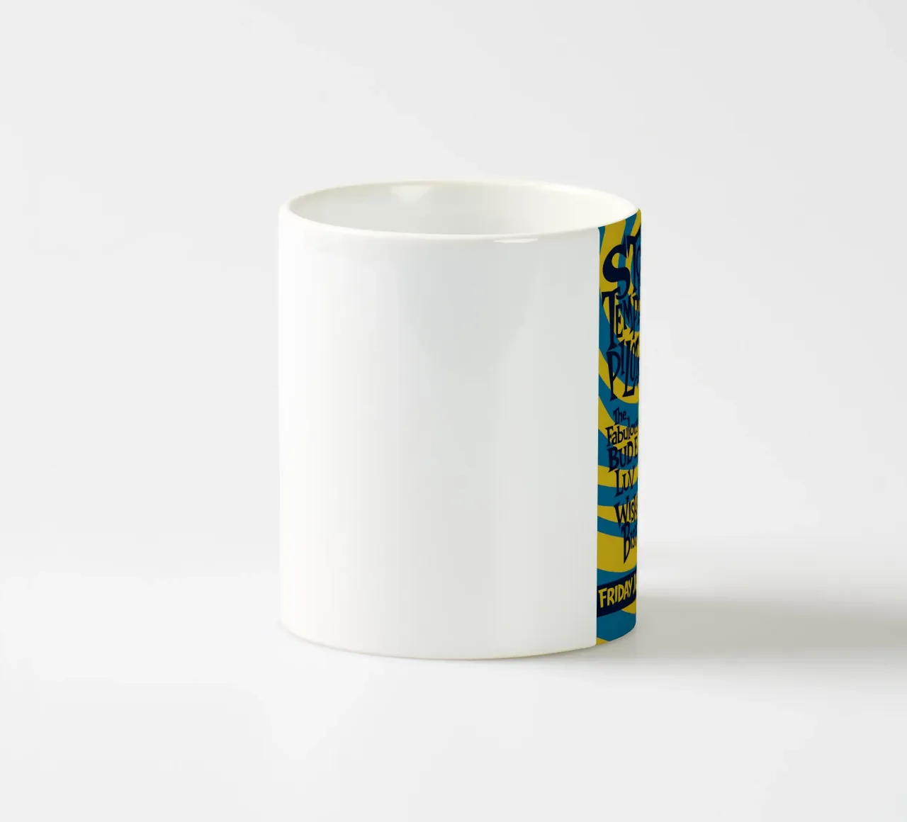 Stone Temple Pilots Fillmore 1994 Mini Concert ceramic mug by DGUnder